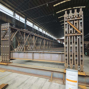 <span class=keywords><strong>Puente</strong></span> <span class=keywords><strong>Bailey</strong></span> de Doble Viga de Acero Prefabricado de Alta Resistencia, Estructura de Acero de Larga Distancia, Portátil, Soldado, de Alta Resistencia - Product Image 2