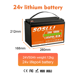 锂电池 24V 300Ah Lifepo4 电池组 12V 24V 100Ah 200Ah 300Ah 400Ah 600Ah 锂电池组 卡车电池 24V - Product Image 4