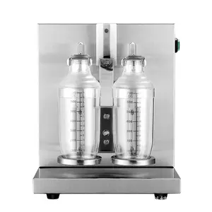 Venta caliente de doble marco Bubble Tea Shaker Machine Auto Boba Tea Shaking Machine