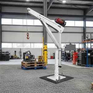 便携式电动折叠迷你悬臂起重机 -- 非常适合阳台使用、船只操作和车辆安装 - Product Image 2