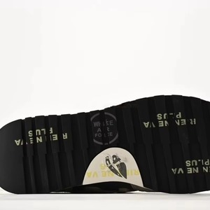 Drioshipping, zapatillas de deporte informales de lujo para hombre, zapatillas transpirables multifuncionales en negro y azul, tendencia de moda - Product Image 4