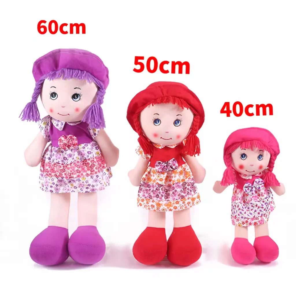 Wholesale Hot Sale Cute Doll With Clothes Soft Rag Doll Plush Doll Girl Sleeping Buddy