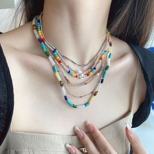 Dylam Fashion Vocation 925 Sterling Silver Fine Jewelry Beaded <b>Rainbow</b> Daisy Natural Stone Women <b>Bracelet</b> Necklaces - Product Image 1