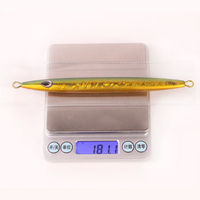 Kit de leurres de pêche Hessen 120g-400g, leurres lumineux en plomb coulant pour la pêche au jigging lent en eau salée et pour le brochet