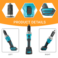 Meuleuse droite sans fil Makita compatible 18V, sans balais, 26000 tr/min, mandrin 3-8mm, outil de meulage et de sculpture