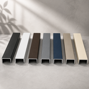 Profils en aluminium thermolaqués sur mesure pour applications architecturales, industrielles et résidentielles avec une finition de couleur durable - Product Image 5