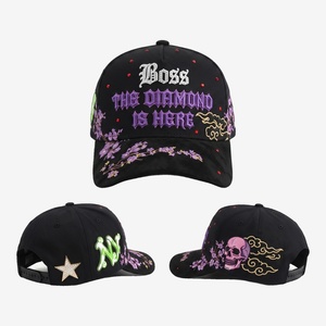 High Quality Factory Custom Rico Hats Satin <strong>Black</strong> Suede <strong>Cap</strong> Metallic Silver Brim Gorras 31 Hats Mens' 5 Panel <strong>Baseball</strong> <strong>Cap</strong> - Product Image 5