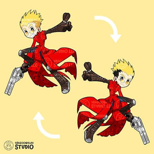 Soporte Acrílico de <span class=keywords><strong>Anime</strong></span> Vash para Decoración de Oficina, Hogar o Coleccionables - Product Image 5