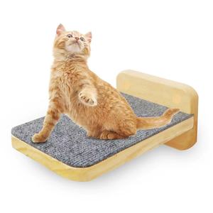 Arbre à chat en bois, structure murale d'escalade pour chat en bois chaud, plateforme murale DIY pour chat, arbre à chat, structure murale d'escalade pour chat - Product Image 1