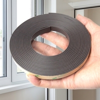 Bande magnétique souple pour moustiquaire, bande magnétique flexible pour moustiquaire et accessoires d'installation facile pour moustiquaires