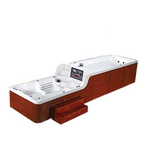 बिग BG-6613 विला आउटडोर लक्जरी ऐक्रेलिक स्विमिंग पूल डुअल-ज़ोन डिजाइन उच्च/कम या सा प्रमाणित कंप्यूटर-नियंत्रित - Product Image 2