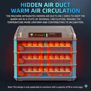 Home Fully Automatic Incubator, Small and Medium-sized Incubator, Chicken, Duck, Goose Intelligent Incubator Equipment - Product Image 5