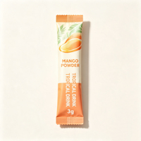 Sachets de poudre personnalisés en gros avec boîte de présentation haut de gamme en papier pour café, thé, protéines, boissons instantanées – Usage commercial