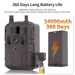 4G تعمل بالطاقة الشمسية مخفية التمويه الحياة البرية كشف الحركة وتتبع الكاميرا مع وظيفة الرؤية الليلية - Product Image 5