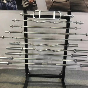 Olymp Chrome poids libre réglable en acier équipement de fitness pour l'haltérophilie et l'entraînement des triceps <span class=keywords><strong>barre</strong></span> d'haltères droite <span class=keywords><strong>EZ</strong></span> Rod - Product Image 3