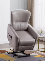 Vente en gros : Fauteuil pivotant électrique multifonctionnel moderne en tissu microfibre pour home cinéma et canapé relax