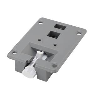 Kit de quincaillerie pour porte coulissante Betoci en alliage d'aluminium pour système de rail intérieur de placard - Product Image 2