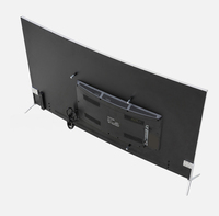 Téléviseur LED 4K 55 pouces Smart TV incurvée Grand écran 4K Téléviseur Ultra HD 55 pouces