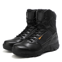 Chaussures de randonnée pour hommes, bottes d'entraînement, chaussures de randonnée à tige haute, bottes tactiques pour hommes