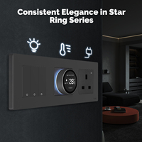 Vente à chaud de haute qualité Zigbee Smart Digital Thermostat Télécommande sans fil TUYA Smartlife App MOES NOVA Factory