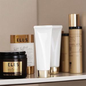 푸윈 도매 3.4온스(100G) 빈 선크림 소프트 용기 화이트 크림 플라스틱 튜브 - Product Image 2