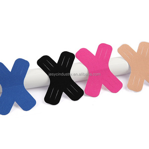 Parche Elástico para Aliviar el Dolor en Forma de X, Cinta Adhesiva de Kinesiología en Forma de X para Deportes, Baloncesto, Fitness, <span class=keywords><strong>Muslo</strong></span>, Rodilla, Pre Cortada - Product Image 5