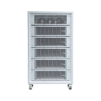Banc de charge CC 60 kW, 800 V CC, 400 V CC, résistif réglable, pour test de batteries, onduleurs et sources d'alimentation CC