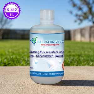 EZ Coating LLC K-412 1L Concentrado de Revestimiento Cerámico para Superficies de Automóviles, Protección Hidrofóbica a Base de Agua - Product Image 6