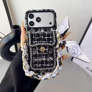 Nouvelle coque de protection européenne en laine de camélia avec sangle réglable et clip à boule dorée antichoc pour 17/16/15 Pro <span class=keywords><strong>Max</strong></span> - Product Image 2