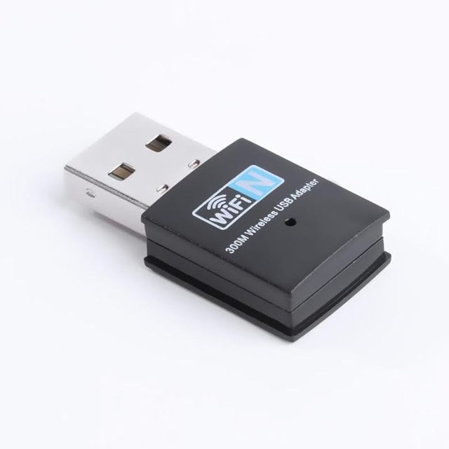 Desktop Laptop PC Windows 10 8 7 XP MAC OS Wireless LAN Network Card Adapter Stick USB 2.0 Dongle 300Mbps USB WiF Adapter