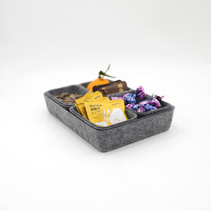 Organisateur de tiroir de bureau en feutre <span class=keywords><strong>Giot</strong></span>, ensemble de plateaux séparateurs pour rangement de bureau, trousse de maquillage et organisation de pots - Product Image 5