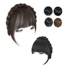 Bandeau avant pour femmes Keaming Winger Accessoires de coiffure tressés Cheveux naturels Tresse Wingers in Year Band - Product Image 1