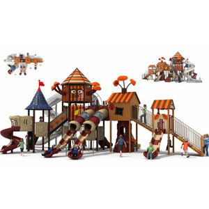Juego de Jardín para Niños Pequeños a Precio de Fábrica, Tobogán de Plástico y Fibra de Vidrio, <span class=keywords><strong>Juegos</strong></span> de Parque de Diversiones al Aire Libre para Niños - Product Image 1