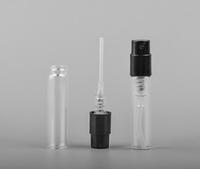 Botol parfum tabung kaca semprot, botol parfum, botol semprot botol kabut Atomizer Mini bening 2ml 3ml 5ml 10ml kosong