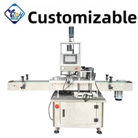 Machine de capsulage automatique pneumatique de bureau pour bouteilles de lait en plastique, pour l'emballage de boissons et d'aliments, avec garantie d'un an