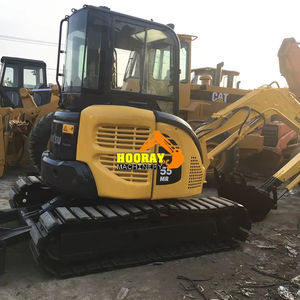 Miniexcavadora sobre orugas japonesa Komatsu de segunda mano con componente de motor central - Product Image 1