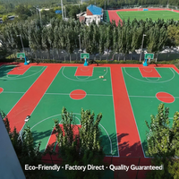 Système synthétique en PU de haute qualité personnalisé, terrain de sport EPDM multicolore, terrain de jeu universitaire personnalisé, certifié IAAF