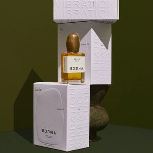 Scatola di imballaggio artigianale speciale in rilievo con motivo a caldo scatola regalo in cartone pieghevole scatola di imballaggio profumo creativo - Product Image 2