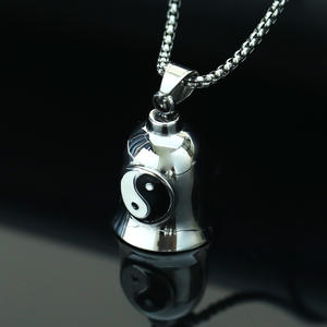 Cloche de moto vintage porte-bonheur en acier inoxydable avec logo personnalisé du fabricant - Product Image 4