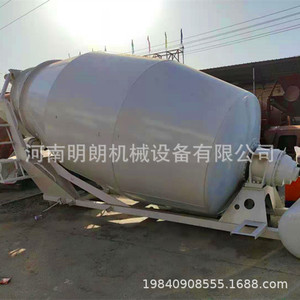รถผสมคอนกรีต ความจุ 3.35 ลูกบาศก์เมตร สำหรับขนส่งคอนกรีต สีขาว - Product Image 3