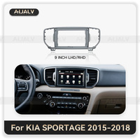 Nouveau lecteur de voiture Android Fascia pour KIA SPORTAGE 2015-2018 9 pouces cadre d'autoradio accessoires intérieurs Installation cadre de voiture