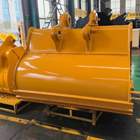 Bucket Batu Excavator Langsung dari Pabrik, Bucket Batu Keras yang Diperkuat untuk Excavator 30 Ton