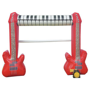 Arco Inflable Publicitario con Forma de Guitarra Rock, Material PVC Impermeable, Fácil de Instalar, Tamaño y Color Personalizables, Certificado CE, Marca WINSUN - Product Image 1