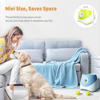 Lanceur de balles automatique de luxe moderne pour chien, rechargeable, interactif, lanceur de balles, 3 distances réglables, jouet pour animaux de compagnie de taille moyenne à grande