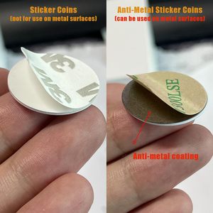 Etiquetas RFID Etiquetas CUID Etiquetas RFID Monedas Tarjetas Pegatinas Redondas 13,56 MHz <span class=keywords><strong>Chip</strong></span> <span class=keywords><strong>NFC</strong></span> con Adhesivo Compatible con y Tarjeta CUID Habilitada - Product Image 6