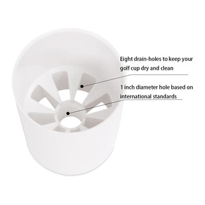 Venta al por mayor de mini postes de bandera de golf personalizados campo de prácticas Putting Green Marker Hole Cup Set Golf Pole Pin Flagpole con Hole Cup - Product Image 3