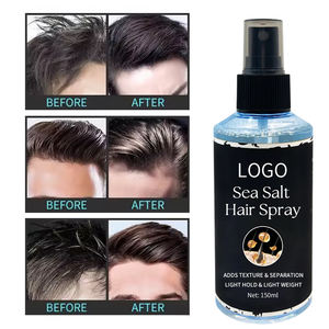 Tousled Frizzy Hair Oil Private Label Men Sea Salt for Hair Texturizing <b>Leave</b>-In Vegan Hair-Repairing - Product Image 6