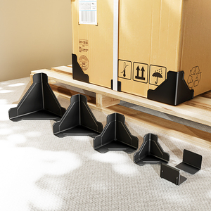 Đen nhựa góc bảo vệ chống va chạm chuyển phát nhanh hộp giấy cạnh bảo vệ đệm vật liệu cho giấy carton - Product Image 2