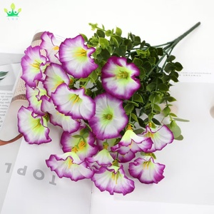 Plantas Artificiales de Globo Matutino, Arbustos de Plástico, Petunia para Decoración del Hogar, Jardín, Macetas Colgantes, Porche, Patio, Bodas - Product Image 2
