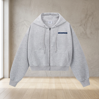 Sweat-shirt unisexe d'hiver OEM ODM, coupe ample, avec fermeture éclair, broderie de lettres, personnalisation numérique, streetwear écologique, fabrication vietnamienne
